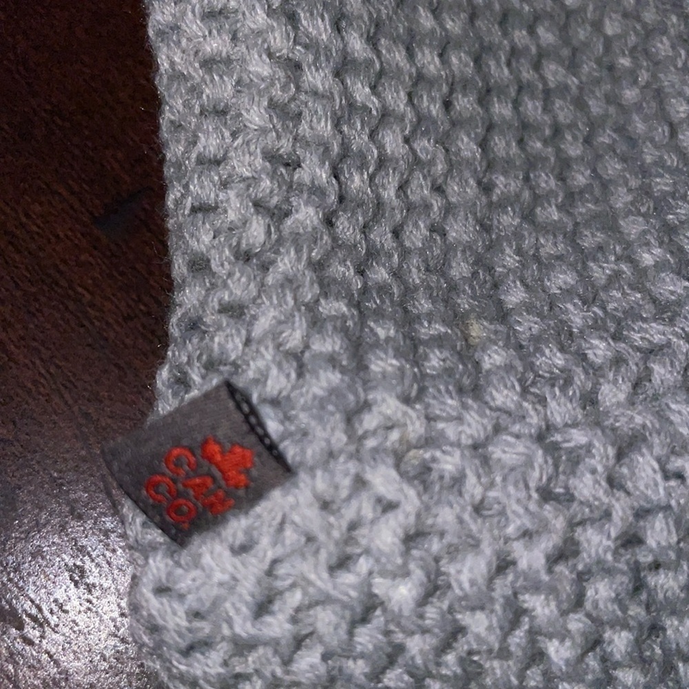 Hot Paws Adult Unisex Grey Twisted Knit Ear Warmer Headband – Fleece Lined - Picture 5 of 6